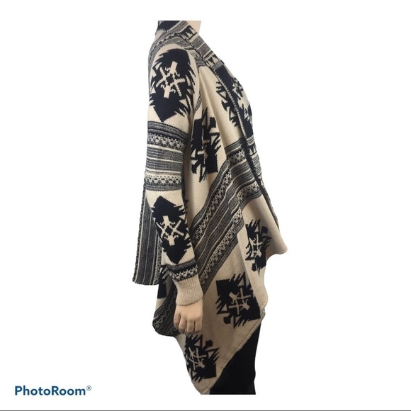 Debut Boho Cardigan Women Open Drape Festival Casualcore Soft Cozycore - Picture 6 of 10